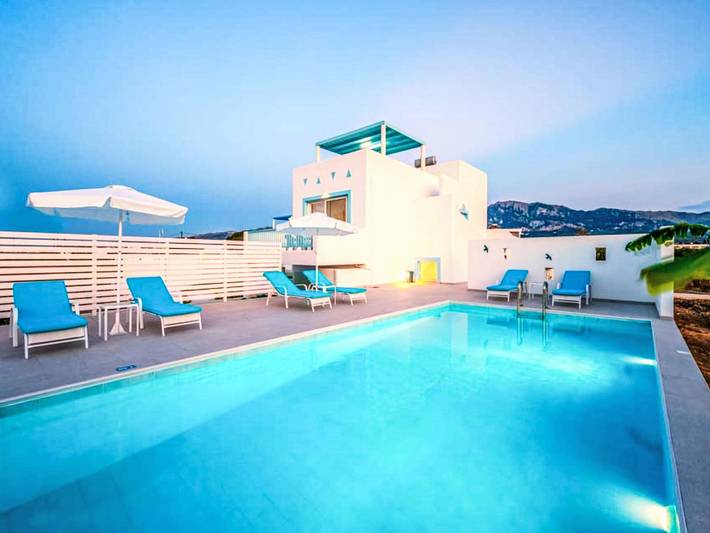 Ferienhaus für 11 Personen, mit Balkon und Terrasse sowie Garten und Pool auf Kos - 2
