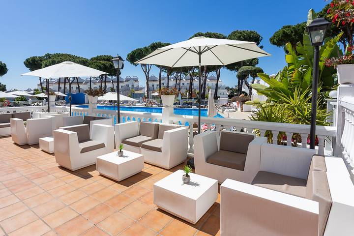 Ferienhaus für 3 Personen, mit Sauna und Terrasse sowie Pool in Marbella