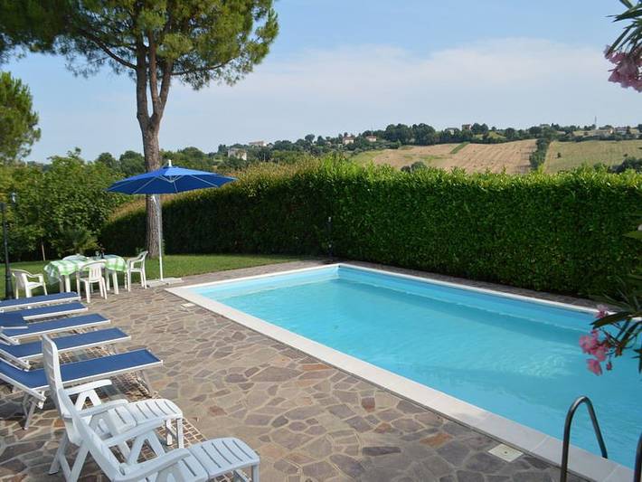 Ferienhaus für 8 Personen mit Garten in Petriolo, Macerata Provinz