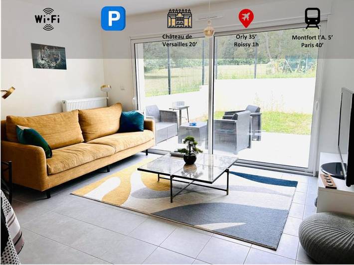 Gîte pour 8 personnes, avec jardin, animaux acceptés à Galluis