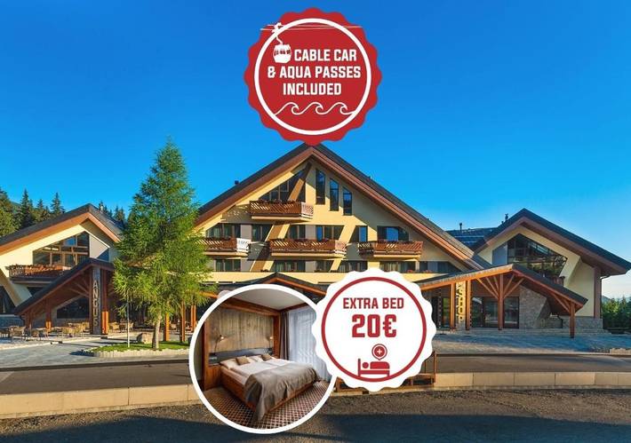 Hotel dla 2 osób, z sauna i jacuzzi oraz taras w Demianowska Dolina