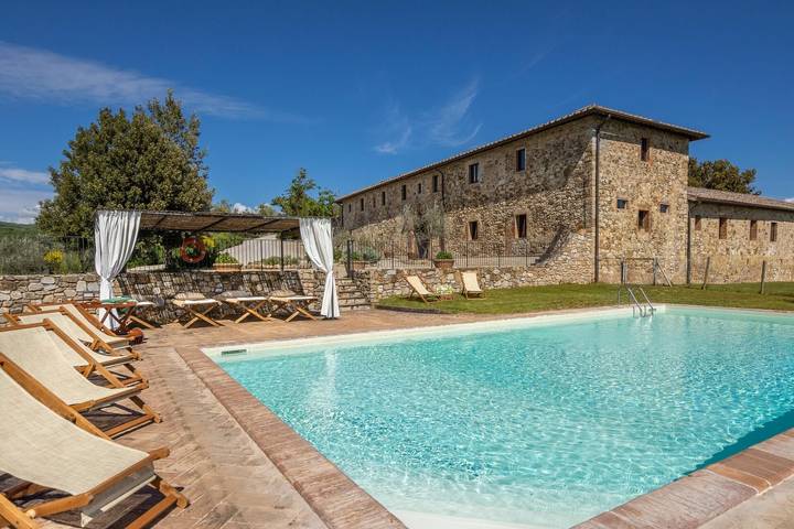 Location de vacances pour 12 personnes, avec terrasse et jardin à Castellina in Chianti - 4
