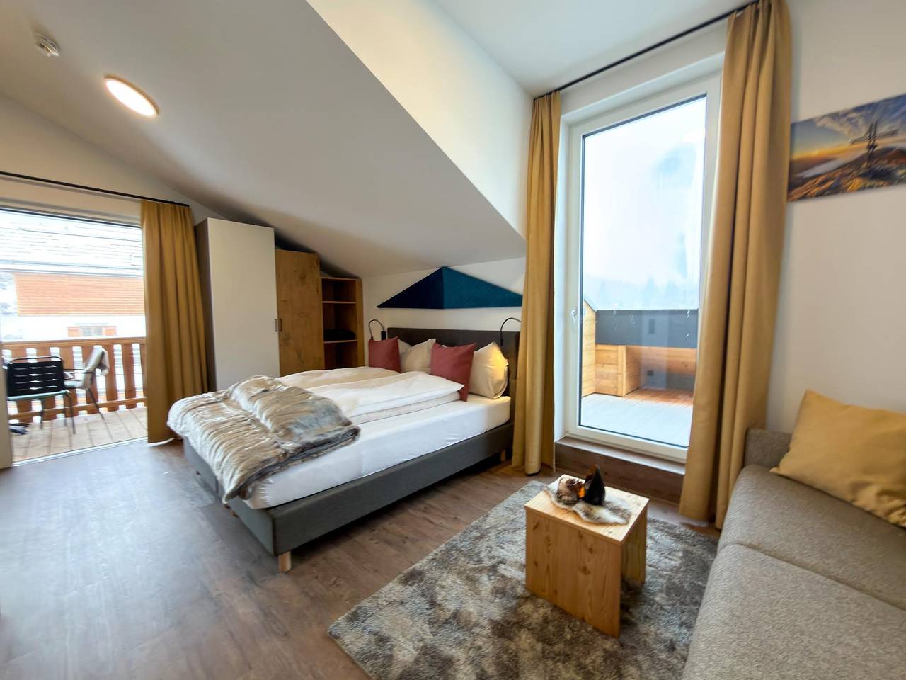 Ganze Wohnung, Exquisites Apartment mit Sauna an der Piste in Weißpriach, Bundesland Salzburg