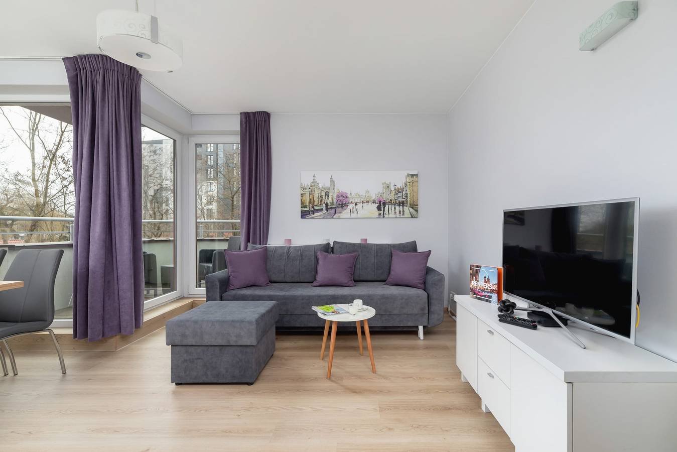 Apartamento entero, Spacious Apartment for 6 Persons | Balcony and Parking in Cracovia, Pequeña Polonia (región histórica)