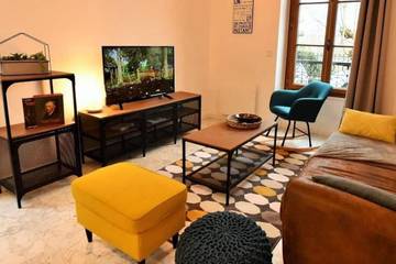 Appartement De Vacances pour 4 Personnes dans Auvers-sur-Oise, Parc naturel régional du Vexin Français, Photo 3