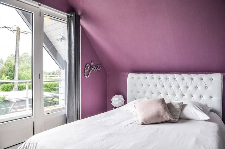 Location de vacances pour 10 personnes, avec sauna ainsi que balcon et jardin à La Fresnais - 3