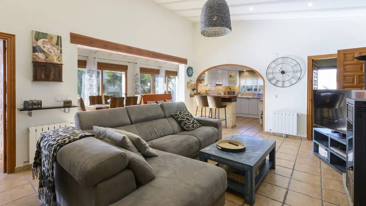 Chalet para 6 personas con jardín in Alcalalí, Costa Blanca