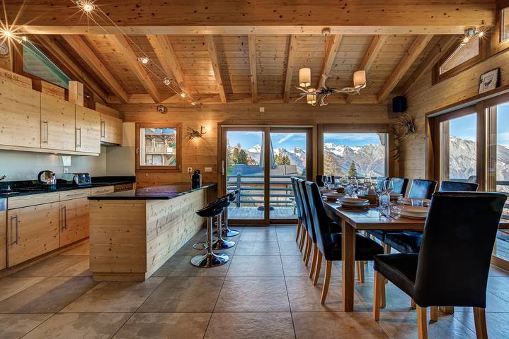 Chalet le Cerf in La Tzoumaz, Riddes