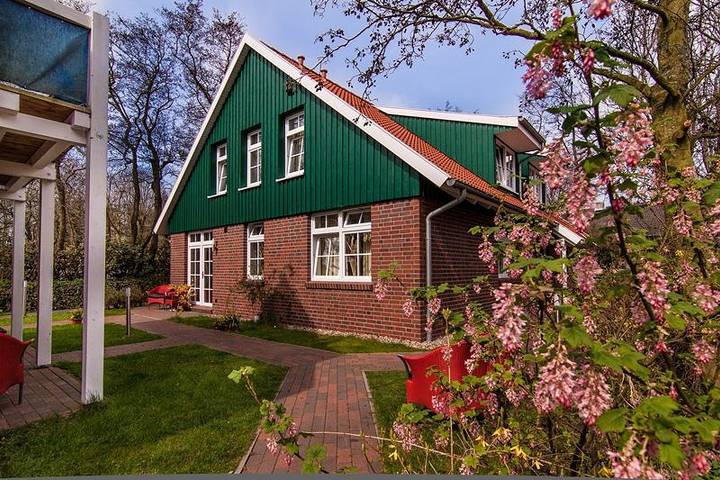 Ferienwohnung für 4 Personen, mit Terrasse und Garten auf Spiekeroog