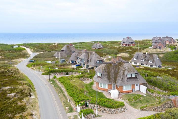 Ferienhaus für 4 Personen, mit Terrasse und Garten sowie Sauna in Rantum
