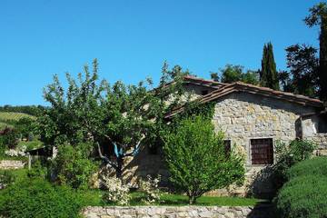 Gîte pour 2 personnes, avec jardin à Radda in Chianti
