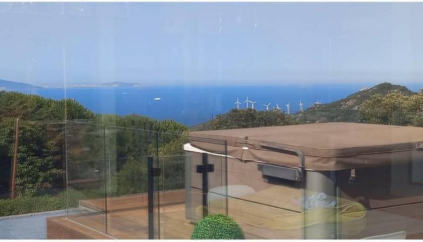 Villa pour 10 personnes, avec piscine ainsi que jardin et vue, animaux acceptés à Tarifa - 3