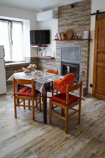 Gîte pour 4 personnes, avec vue à Bussolin