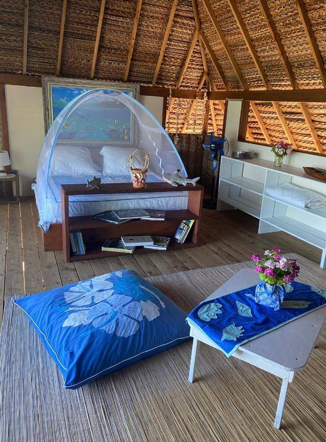 Location de vacances pour 3 personnes, avec vue dans Tikehau - 4