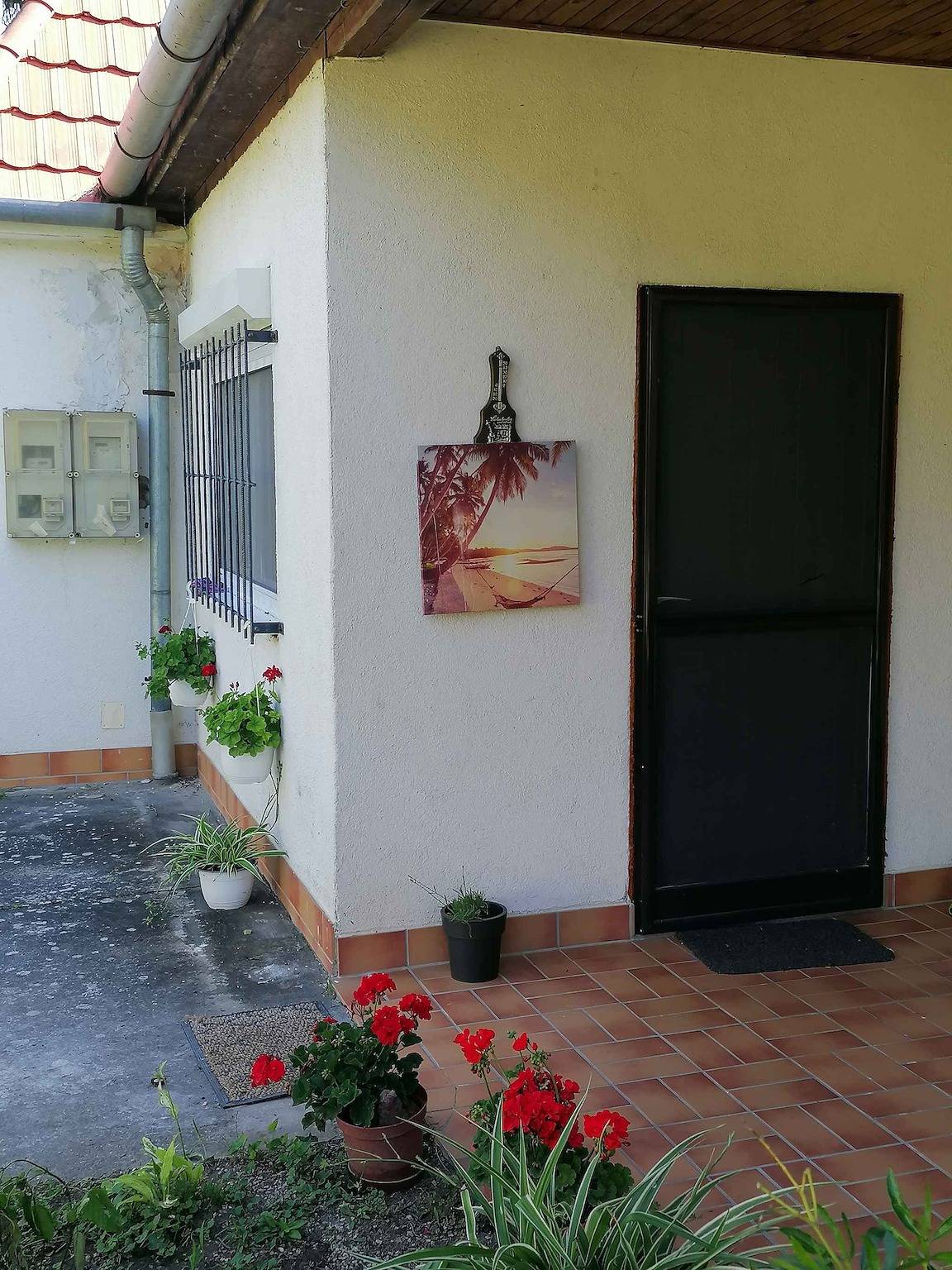 Ferienhaus mit Waschmaschine und Geschirrspüler in Balatonbereny, Plattensee Südufer