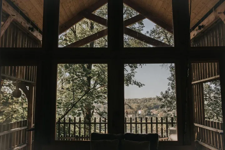 Casa de vacaciones para 4 personas, con piscina y jardín además de vistas y sauna - 1