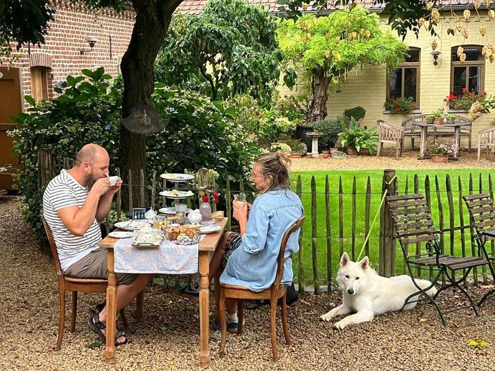 Chambre d’hôte pour 2 personnes, avec vue et jardin dans la Région d'Audenarde - 3