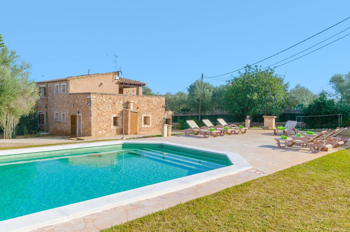 Es Figueral - Villa avec piscine privée à Campos. Wi-Fi gratuit in Campos, Majorque du Sud