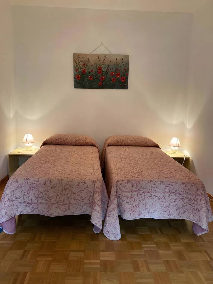 Appartement de vacances pour 2 personnes, avec balcon et jardin