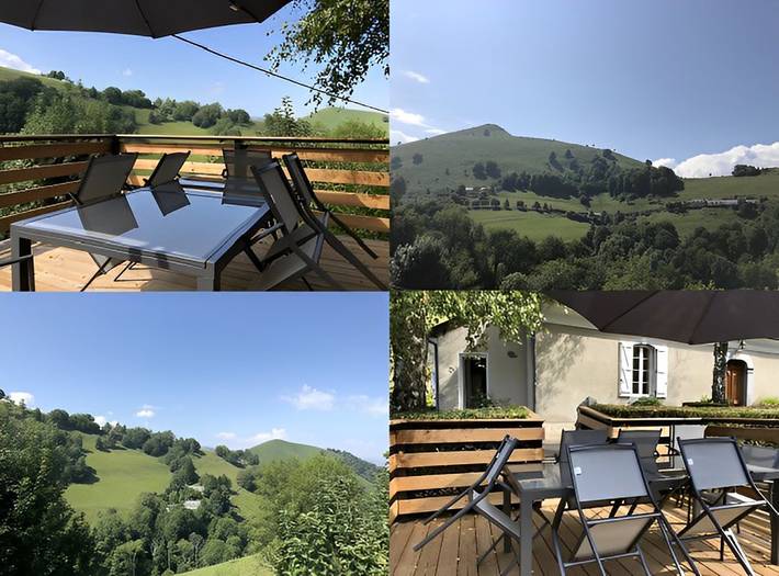 Gîte pour 8 personnes, avec terrasse et jardin, animaux acceptés dans les Hautes-Pyrénées - 3