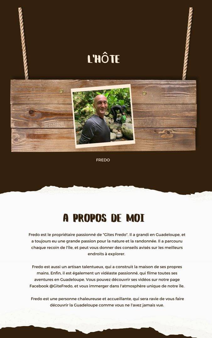 Gîte pour 7 personnes, avec piscine ainsi que jardin et terrasse à Le Moule - 3