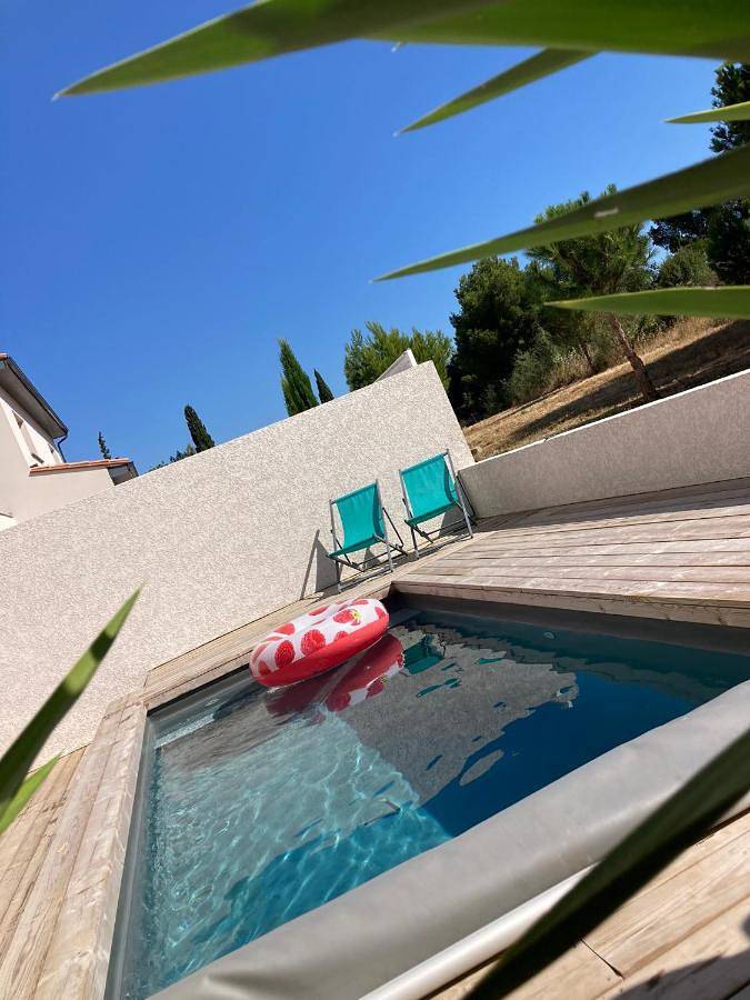 Location de vacances pour 7 personnes, avec jardin et piscine, animaux acceptés à Latour-Bas-Elne