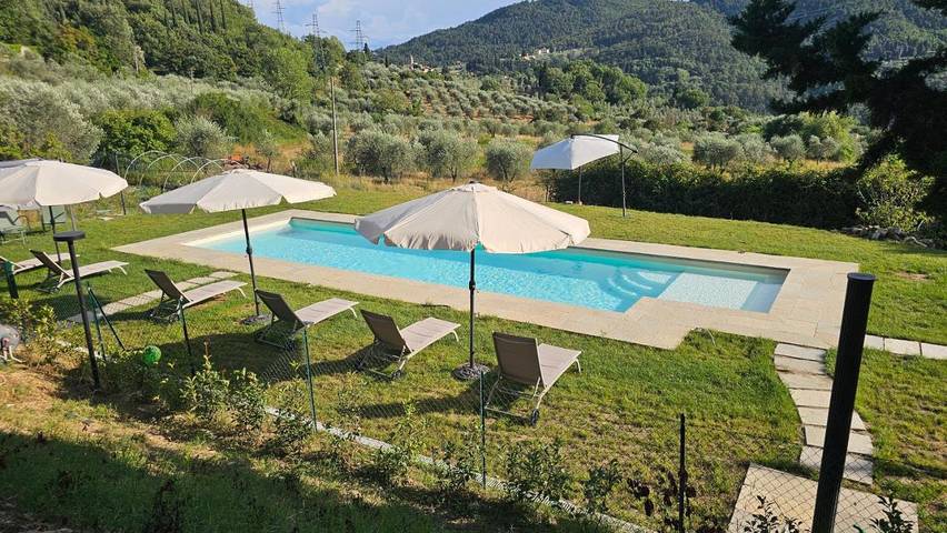 Casa vacanza per 3 persone, con Giardino e Piscina nonché Panorama a Bagno a Ripoli