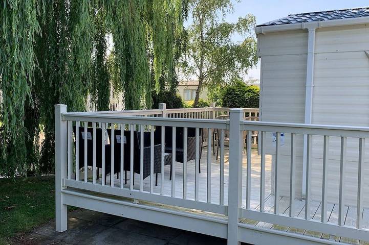 Static caravan for 8 people in Skegness