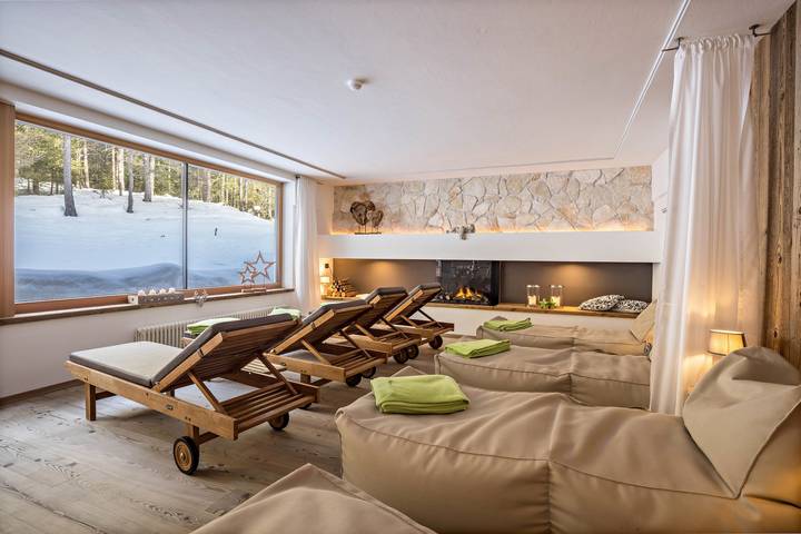 Appartamento per 2 persone, con Balcone e Giardino nonché Sauna a San Cassiano