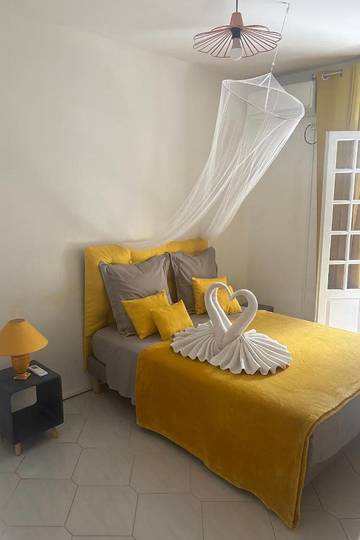 Gîte pour 5 personnes, avec vue et terrasse dans Plage du Souffleur