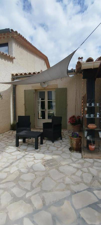 Twin Room with Garden View in Générargues, Cevennen