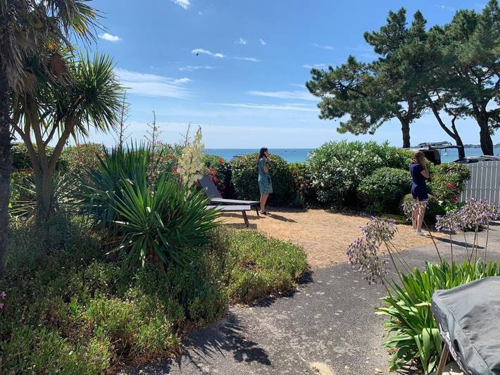 Location de vacances pour 8 personnes, avec vue et jardin dans Cap Coz - 4