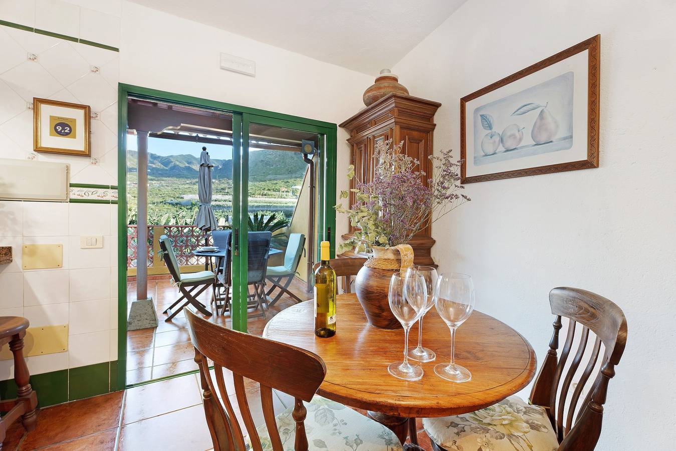 Ferienhaus 'La Cuadra' mit Meerblick, privater Terrasse und Wlan in Buenavista del Norte, Teneriffa Nord