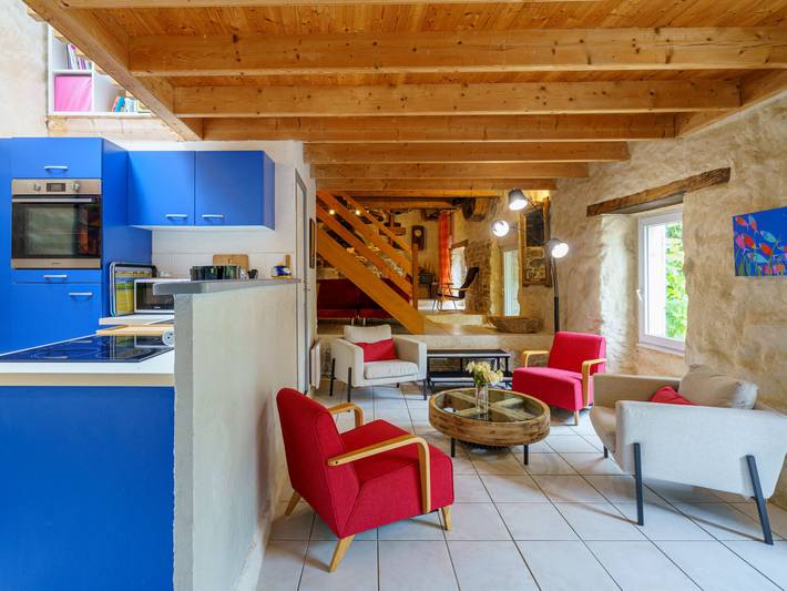 Location de vacances pour 6 personnes, avec terrasse et jardin à Plovan - 3