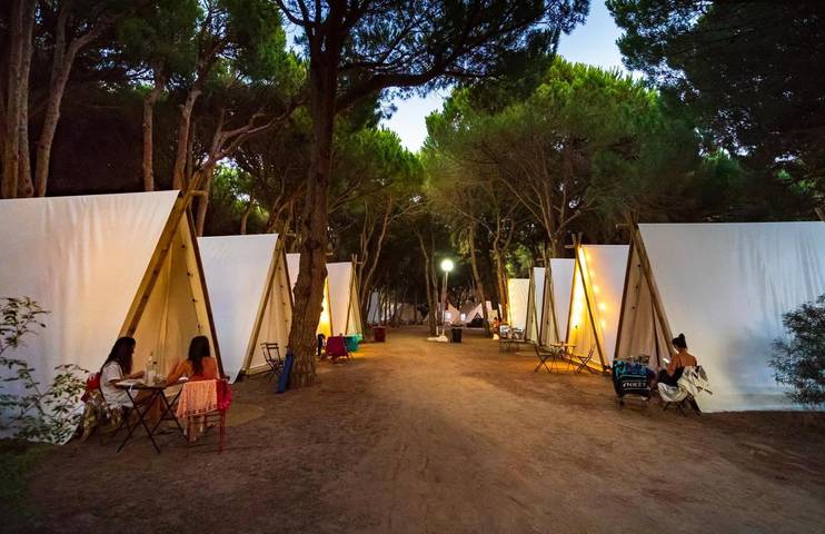 Camping für 2 Personen, mit Garten an der Costa de la Luz - 4
