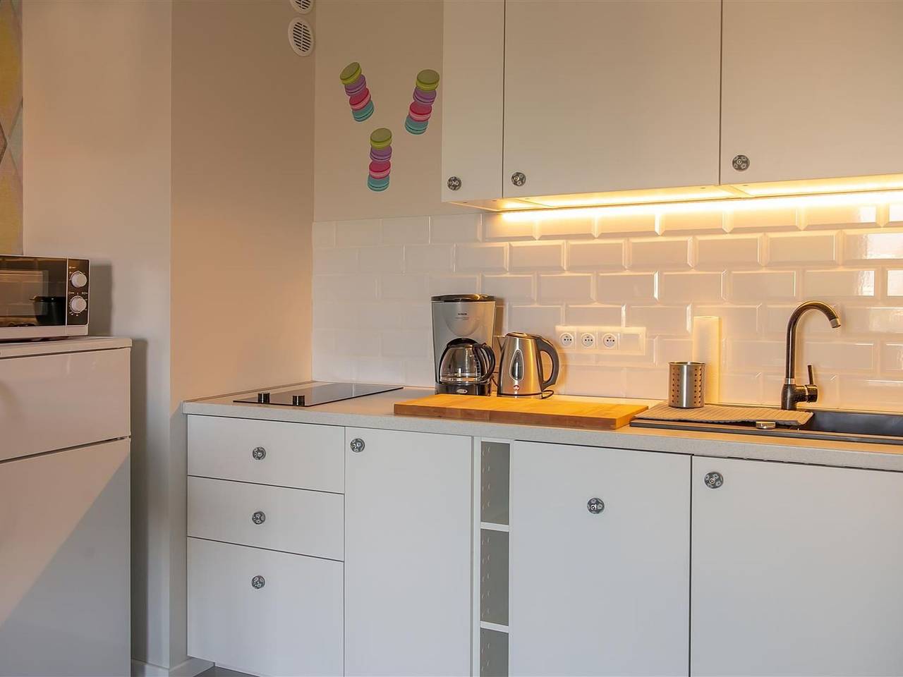 Ganze Wohnung, Moderne Ferienwohnung mit Balkon, nur 500 Meter von Meer und Strand entfernt in Puck, Polnische Ostsee