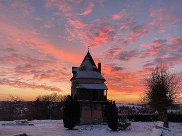 Location de vacances pour 4 personnes, avec jardin ainsi que terrasse et vue à Saint-Calais
