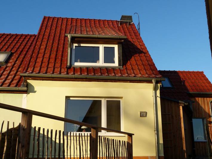 Ferienwohnung für 3 Personen, mit Terrasse und Garten sowie Sauna in Kamminke