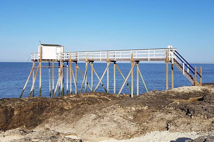 Maison de vacances pour 4 personnes, avec terrasse, animaux acceptés à Saint-Palais-sur-Mer