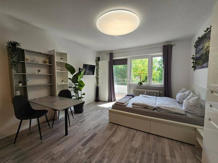 Apartament wakacyjny dla 2 osób, z Balkon i Taras oraz Widok w Stuttgart