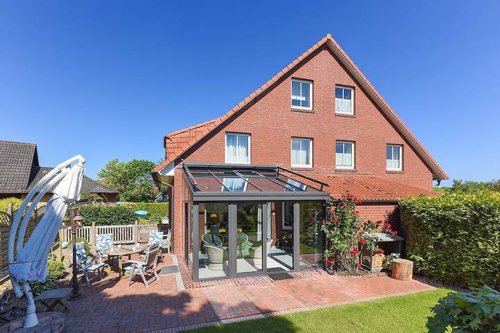 Ferienhaus für 4 Personen, mit Garten und Terrasse