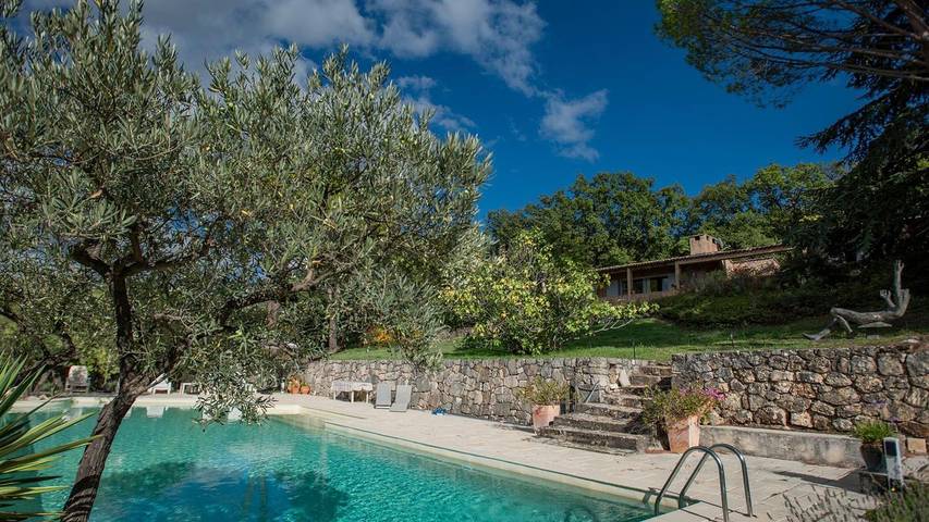 Maison de vacances pour 8 personnes, avec terrasse ainsi que piscine et jardin, animaux acceptés - 1