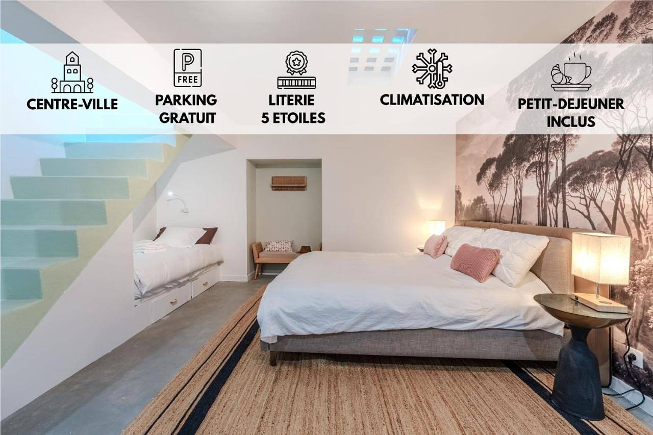 Chambre d'hôte dans un loft cosy en cœur de ville in Villeneuve-sur-Lot, Quercy