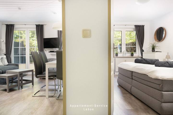 Ferienwohnung für 4 Personen, mit Pool und Whirlpool sowie Sauna und Garten in Laboe - 3
