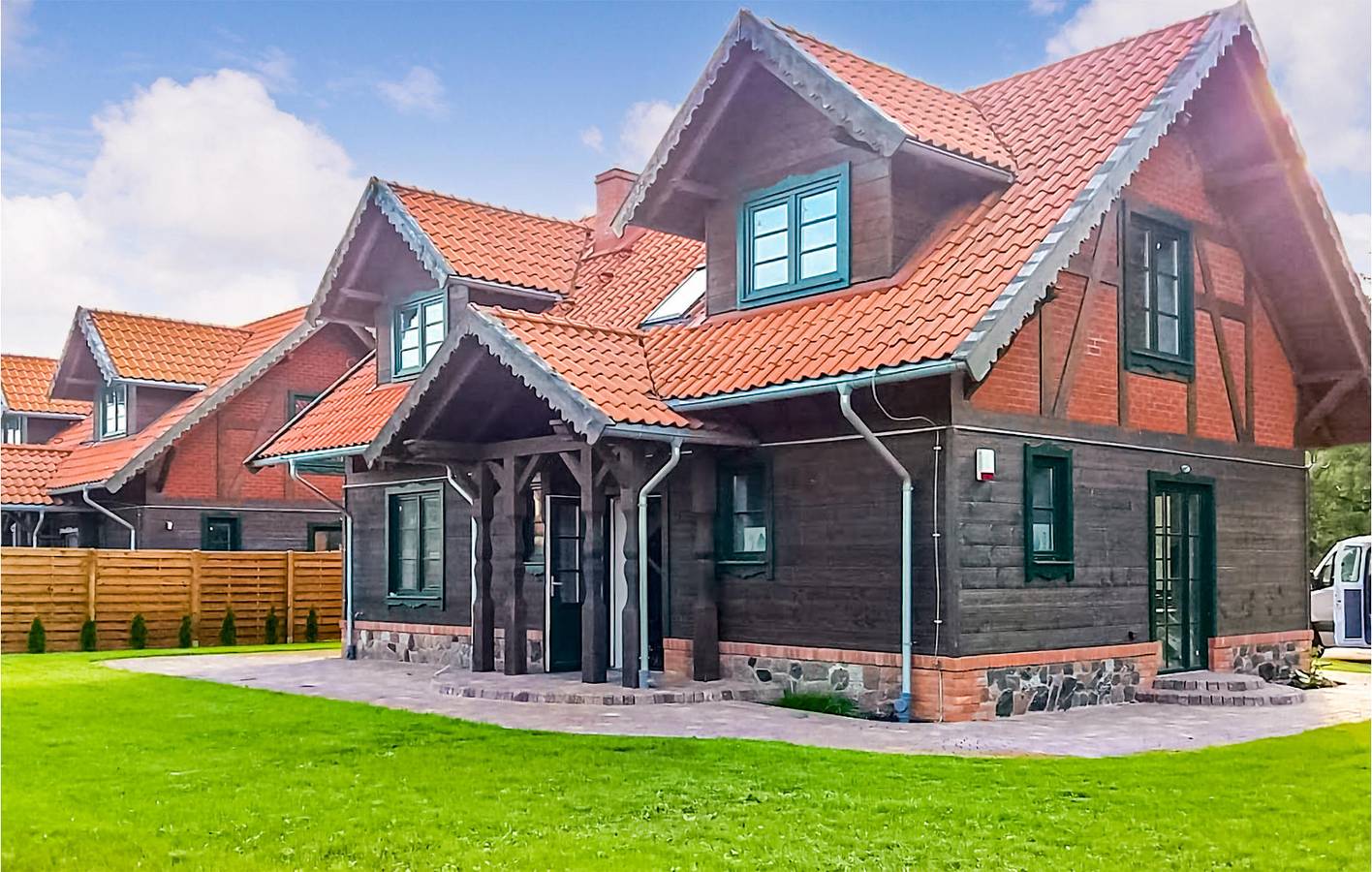 Ferienhaus für 12 Personen mit Terrasse in Ermland-Masuren