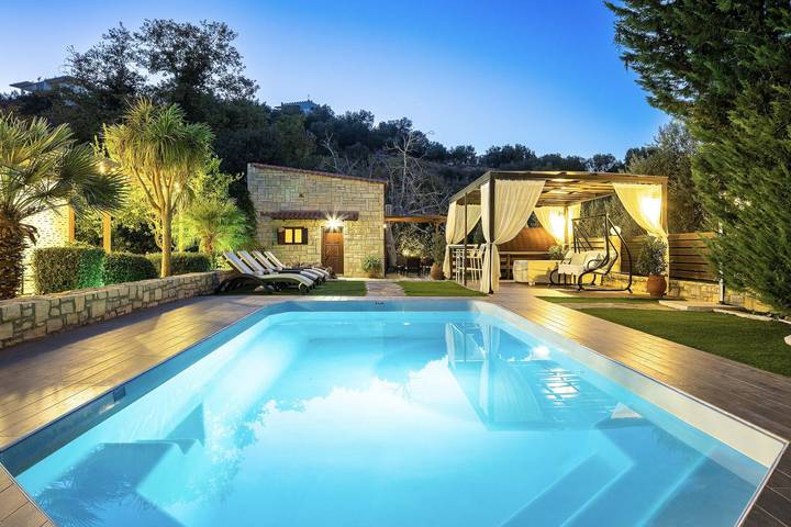 Ferienhaus für 8 Personen, mit Garten