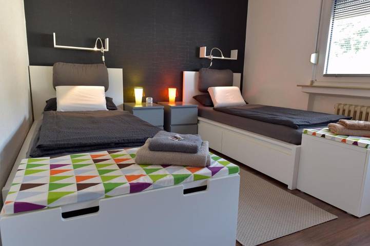 Vakantieappartement voor 5 personen, met Terras en Uitzicht in Herten