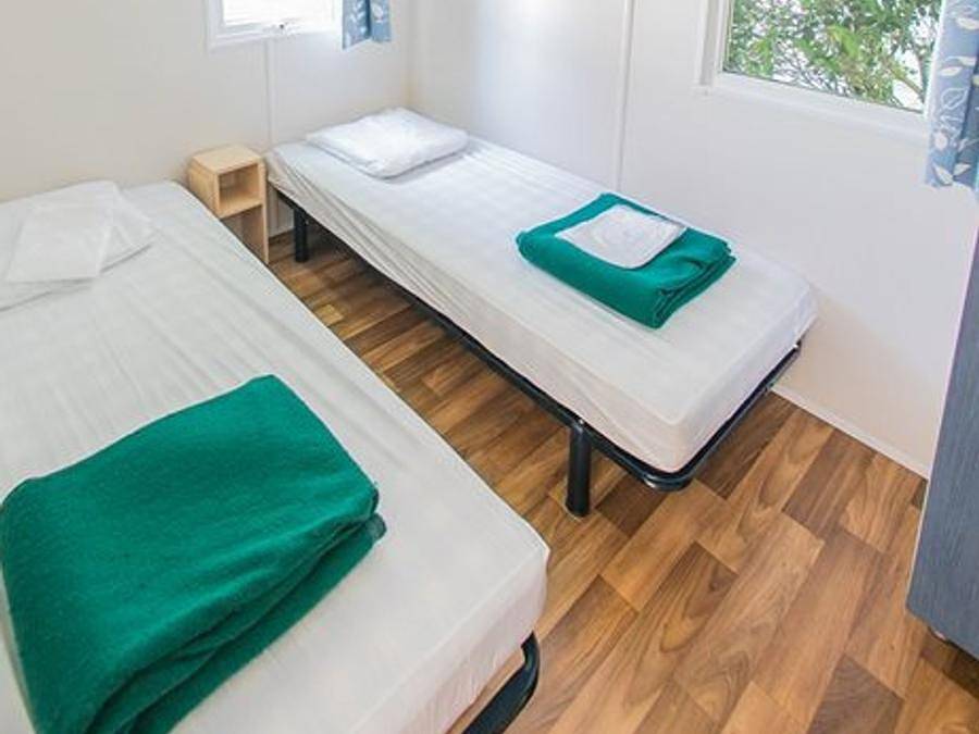 Camping Paradis Soleil d'Oc - Mobilheim 4 personen - Eco 2 Zimmer 4 Personen Sonntag in Les Ayguades, Narbonne