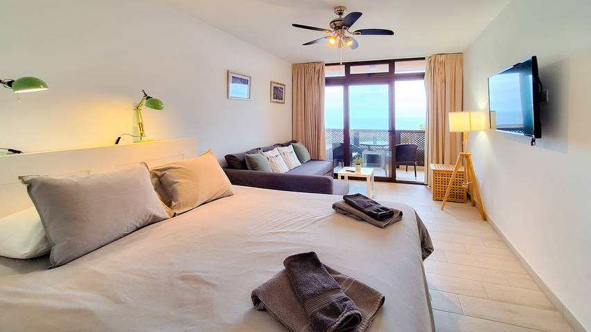 Studio für 3 Personen, mit Balkon - 1