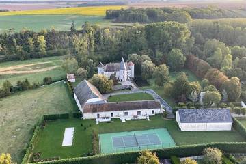 Château pour 20 personnes, avec jardin et sauna dans Eure-et-Loir